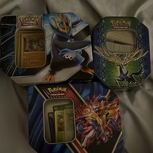 Pokémon tins